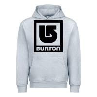 Heather Grey burton Urban Hoodie - ArtMosaic