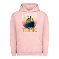 Pigment Salmon ship just a girl who loves titanic boat titanic girls woman t shirt Urban Hoodie - ArtMosaic