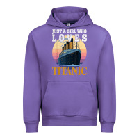 Tulip ship just a girl who loves titanic boat titanic girls woman t shirt Urban Hoodie - ArtMosaic