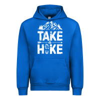 Cobalt take hike Urban Hoodie - ArtMosaic