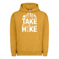 Pigment Peanut Butter take hike Urban Hoodie - ArtMosaic