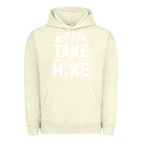 Pigment Pistachio take hike Urban Hoodie - ArtMosaic