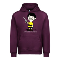 Mauve Wine charlie brownson Urban Hoodie - ArtMosaic