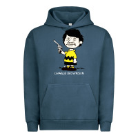 Pigment Midnight Navy charlie brownson Urban Hoodie - ArtMosaic