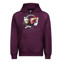 Mauve Wine roosters-sydney city Classic Urban Hoodie - ArtMosaic