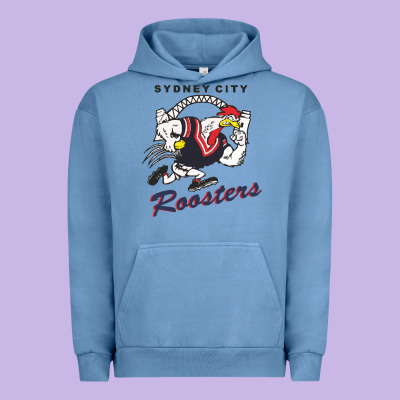 Roosters-sydney City Classic Urban Hoodie Designed By Artmosaic