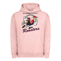 Pigment Salmon roosters-sydney city Classic Urban Hoodie - ArtMosaic