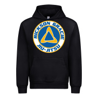 Black rickson gracie jiu jitsu Urban Hoodie - ArtMosaic