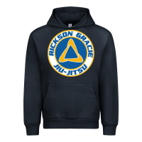 Navy rickson gracie jiu jitsu Urban Hoodie - ArtMosaic