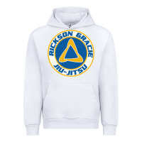 White rickson gracie jiu jitsu Urban Hoodie - ArtMosaic