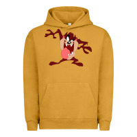 Pigment Peanut Butter tasmanian devil cartoon character Urban Hoodie - ArtMosaic