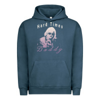 Pigment Midnight Navy Hard Times Daddy Urban Hoodie - trangStudio