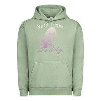 Pigment Oil Green Hard Times Daddy Urban Hoodie - trangStudio