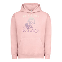 Pigment Salmon Hard Times Daddy Urban Hoodie - trangStudio