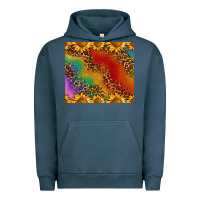 Pigment Midnight Navy pride sunflower  rainbow leopard Urban Hoodie - AdoDesignShop