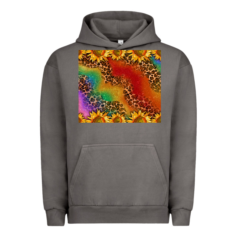 Pride Sunflower  Rainbow Leopard Urban Hoodie by AdoDesignShop | Teevron