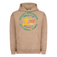 Pigment Burro womens rocky mountain national park hiking travel souvenir novelty v n Urban Hoodie - trangStudio