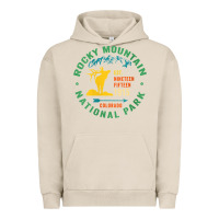 Pigment French Oak womens rocky mountain national park hiking travel souvenir novelty v n Urban Hoodie - trangStudio