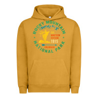 Pigment Peanut Butter womens rocky mountain national park hiking travel souvenir novelty v n Urban Hoodie - trangStudio