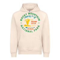Sandshell womens rocky mountain national park hiking travel souvenir novelty v n Urban Hoodie - trangStudio