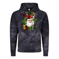 Cloud Black howdy santa western cactus christmas Vintage Hoodie - CowGirlArtShop