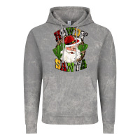 Cloud Rock howdy santa western cactus christmas Vintage Hoodie - CowGirlArtShop