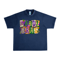 Navy mardi  gras Urban Heavy Tee - CowGirlArtShop