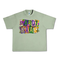 Oil Green mardi  gras Urban Heavy Tee - CowGirlArtShop