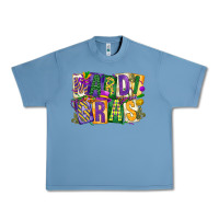 Pebble Blue mardi  gras Urban Heavy Tee - CowGirlArtShop