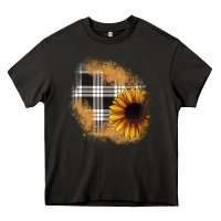 Asphalt sunflower christmas patch Heavy Core Tee - JahusDesignShop