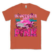 Copper In October We Wear Pink Truck Classic Tee - texasbilliewilder