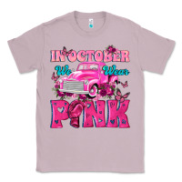 Lilac In October We Wear Pink Truck Classic Tee - texasbilliewilder
