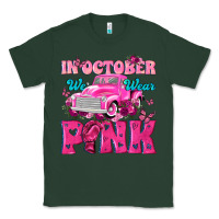 Sports Green In October We Wear Pink Truck Classic Tee - texasbilliewilder