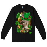 Black St. Patrick's day Donkey Long Sleeve Tee - CowGirlArtShop