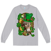 Moon Dust St. Patrick's day Donkey Long Sleeve Tee - CowGirlArtShop