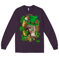 Plum St. Patrick's day Donkey Long Sleeve Tee - CowGirlArtShop