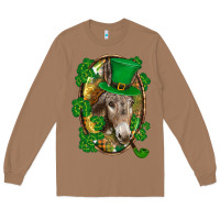 Toasted Coconut St. Patrick's day Donkey Long Sleeve Tee - CowGirlArtShop