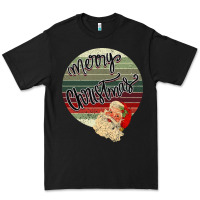 Black Merry Christmas Vintage Retro Premium Tee - Bettercallsaul