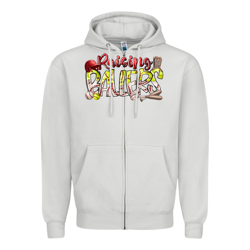 Raising Ballers Zipper Hoodie by RacoonDesign | Teevron