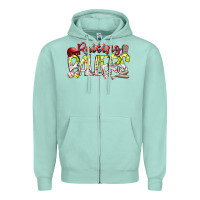 Seafoam raising ballers Zipper Hoodie - RacoonDesign