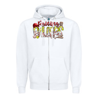 White raising ballers Zipper Hoodie - RacoonDesign