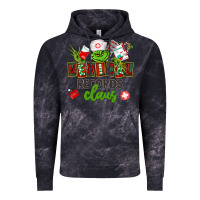 Cloud Black medical records claus Vintage Hoodie - CowGirlArtShop