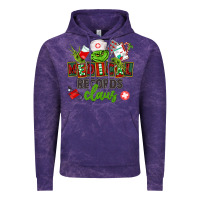 Cloud Purple medical records claus Vintage Hoodie - CowGirlArtShop