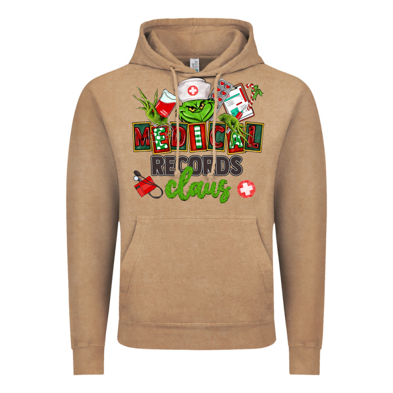 Medical Records Claus Vintage Hoodie by CowGirlArtShop | Teevron