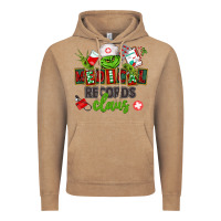 Vintage Coffee medical records claus Vintage Hoodie - CowGirlArtShop