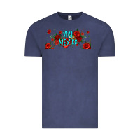 Vintage Denim viva mexico long live mexico Vintage Tee - Jasminsmagicworld
