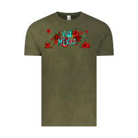 Vintage Olive viva mexico long live mexico Vintage Tee - Jasminsmagicworld