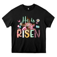 Black he is risen Heavy Core Tee - Artiststas