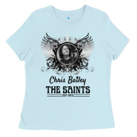 Baby Blue Chris Bailey Ladies Tee - FloraArt