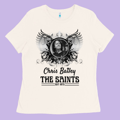 Chris Bailey Ladies Tee Designed By Floraart